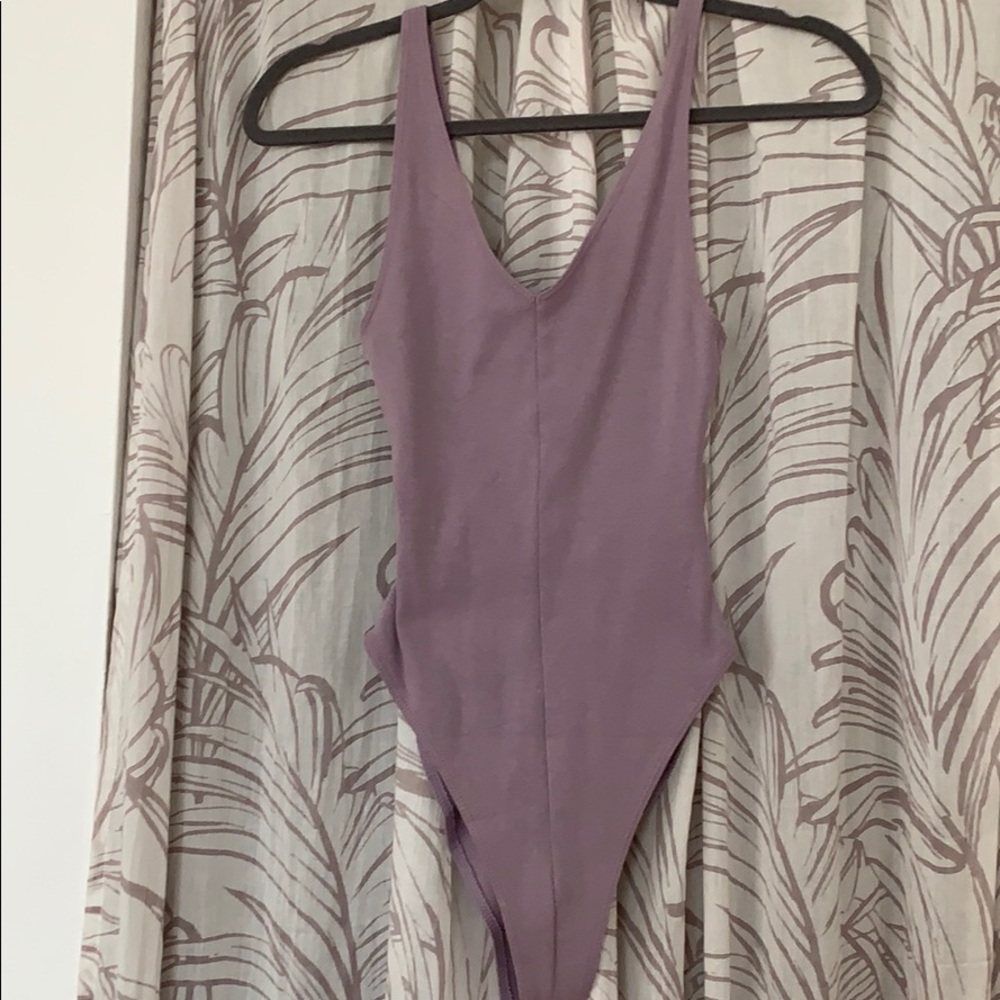 F21 ribbed bodysuit